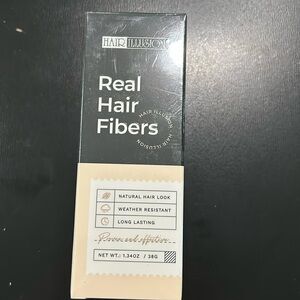 Hair Illusion-Real Hair Fibers-New Unopened!
